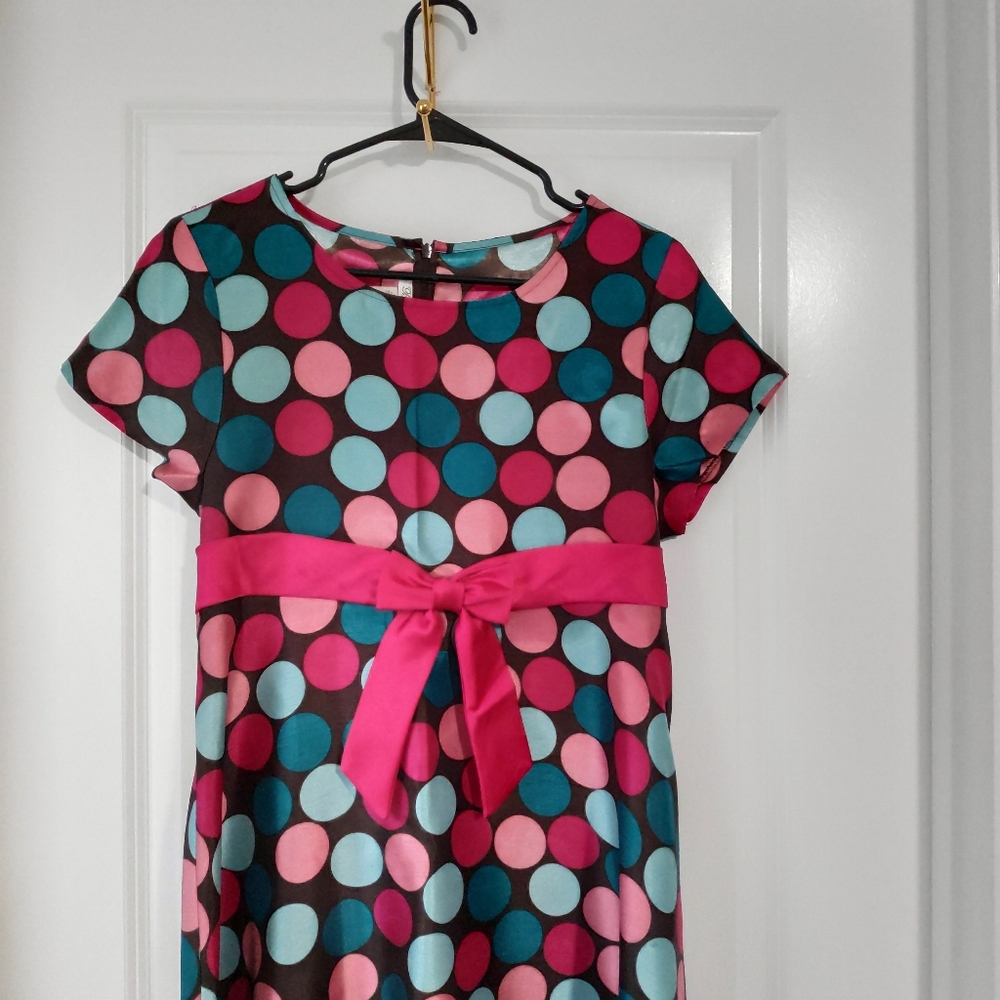 #BonnieJean s18½ Polka Dot Dress